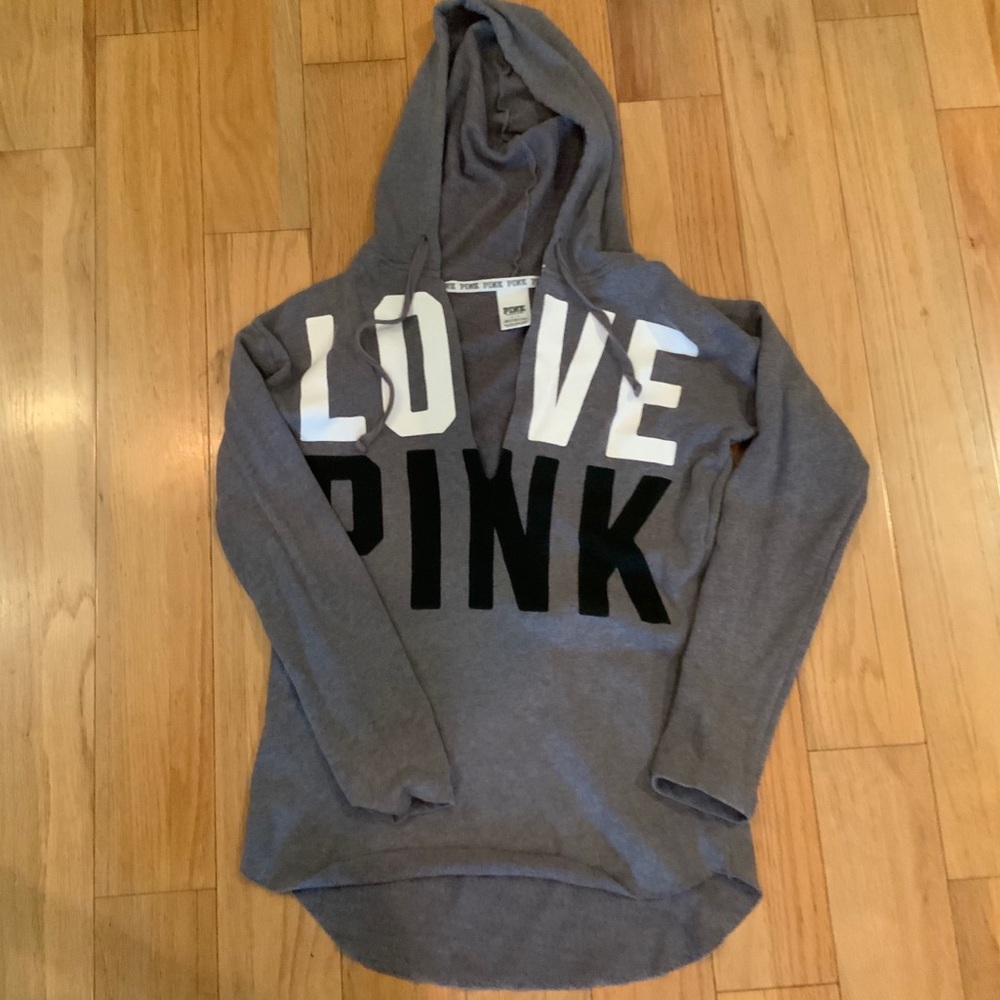Pink brand low front sweatshirt